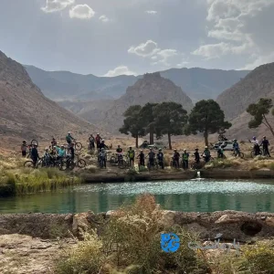 قیز قلعه ساوه توردوچرخه سواری پارماگشت