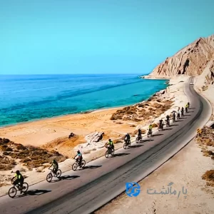 تور دوچرخه سواری از عسلویه تا بندر مقام