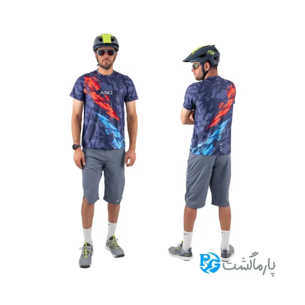 تیشرت و شلوارک دوچرخه سواری آسو ASO