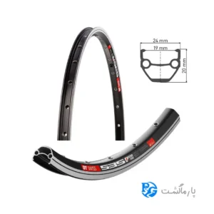 طوقه دوچرخه DT Swiss 535 – سایز 26 اینچ